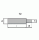 Pencil Anodes For Frigomar - 32mm-1.26" Dia. - Anode only - 802661 - RKCV